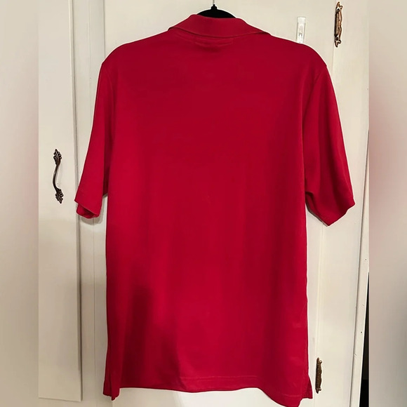 FULL SEND SIZE MEDIUM Color RED Short Sleeve Shirt Men Polo - Picture 4 of 4